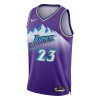 Camiseta Hombre Utah Jazz Lauri Markkanen 23 2022-23 Nike Classic Edition Violeta Swingman